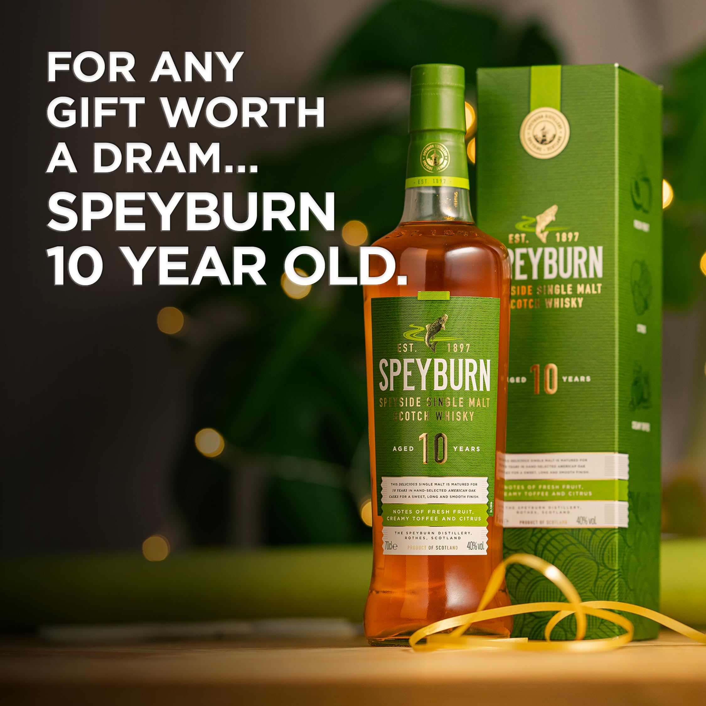 Amazon.co.jp: Speyburn(スペイバーン) シングルモルト 10年