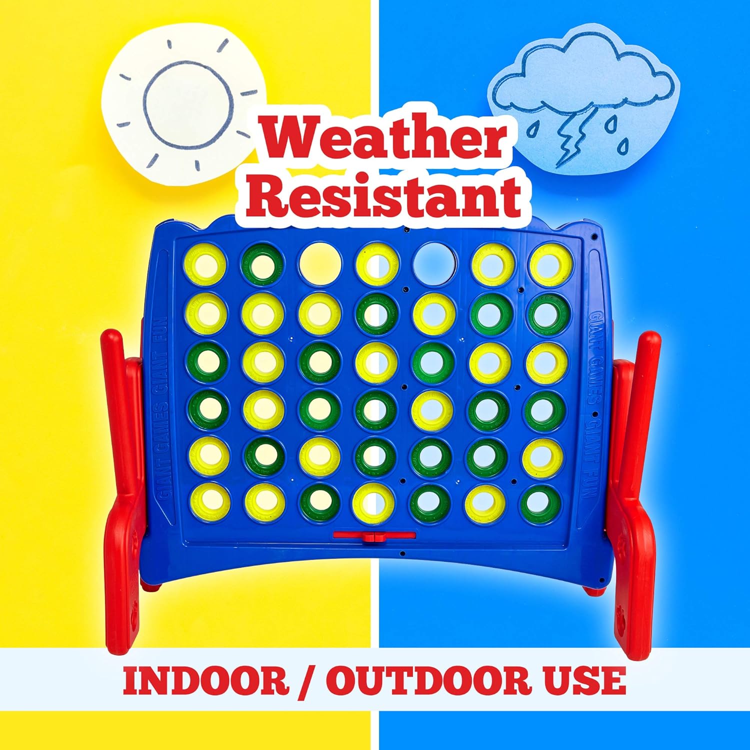 Buy 1 get 1 Giant 4 to Score in a Row with Storage Carry Bag Included - Almost 3'-Ft High - Large for Indoor and Outdoor: Any Weather Connect Game for Family Fun - Quick to Assemble Hottest Sales Giant 4 to Score in a Row with Storage Carry Bag Included - Almost 3'-Ft High - Large for Indoor and Outdoor: Any Weather Connect Game for Family Fun - Quick to Assemble