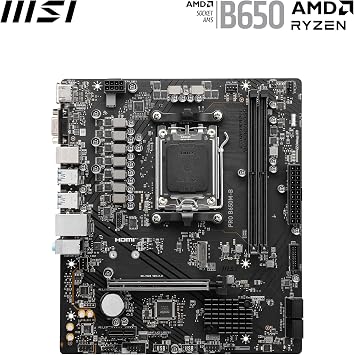 MSI PRO B650M-B DDR5 AMD B650 AM5 Soket DDR5 6800+(OC) MHz mATX Anakart