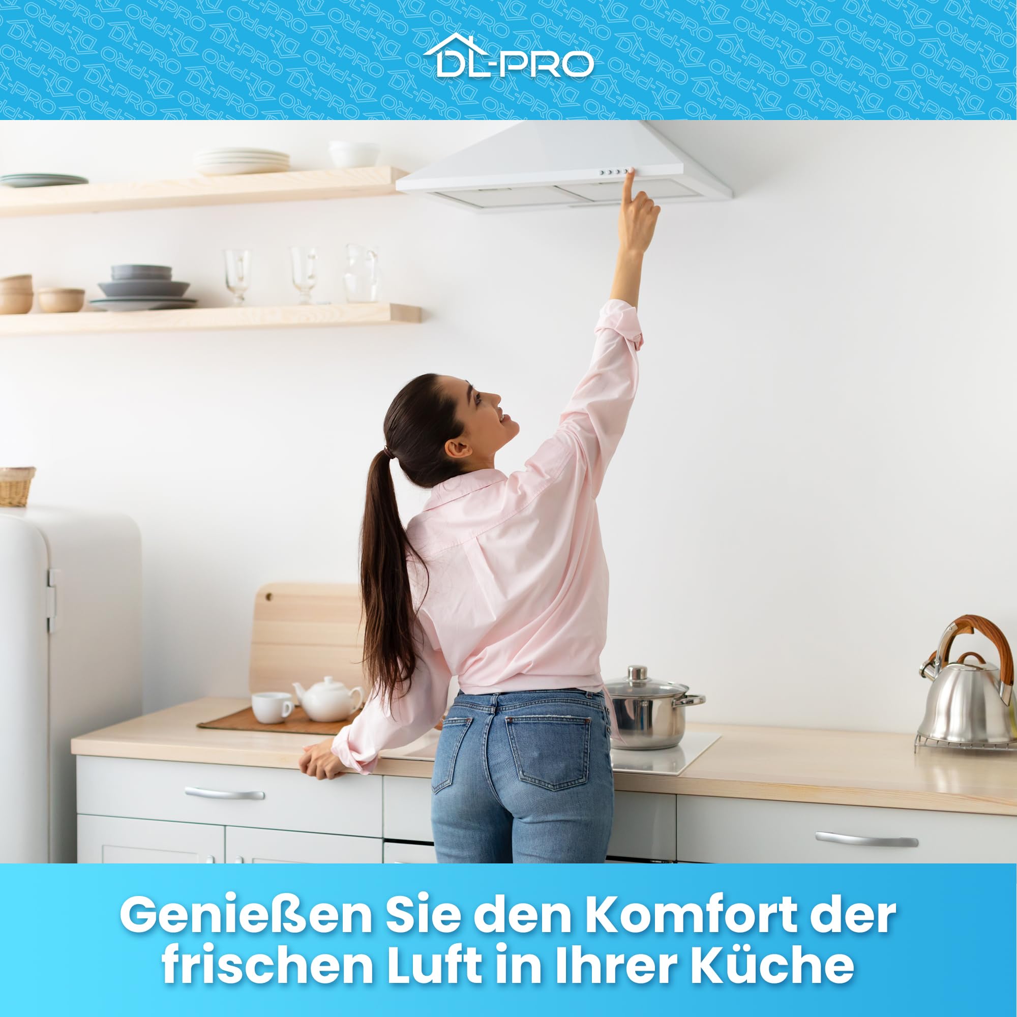 DL-pro 2 filtri ai carboni attivi 487 x 230 mm per Bosch Siemens Neff Balay 460367 00460367 DHZ3300 LZ33000 Z5146X0