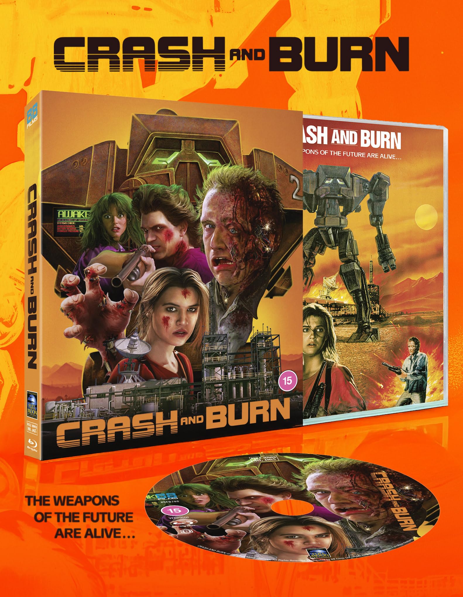 Crash And Burn (LE Blu-ray w/slip)