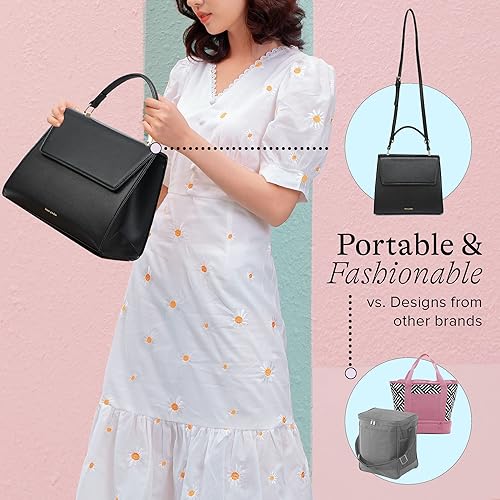 Miniatura 6 de Paquete de 5 bolsas de almuerzo aisladas para mujer lonchera para adultos bonita bolsa de almuerzo para mujeres loncheras para adultos lonchera para