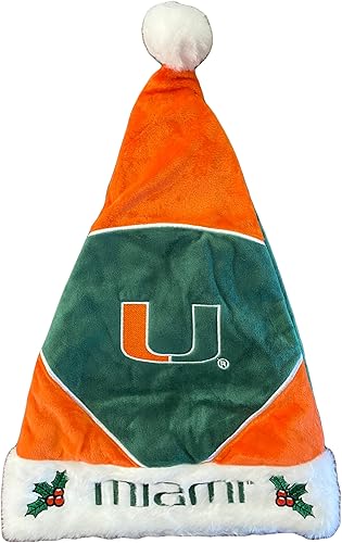 Miniatura 1 de NCAA  Edición Coleccionista NCAA Santa Hat - Muestra tu espíritu con ropa y regalo oficial de la NCAA para fanáticos de las festividades