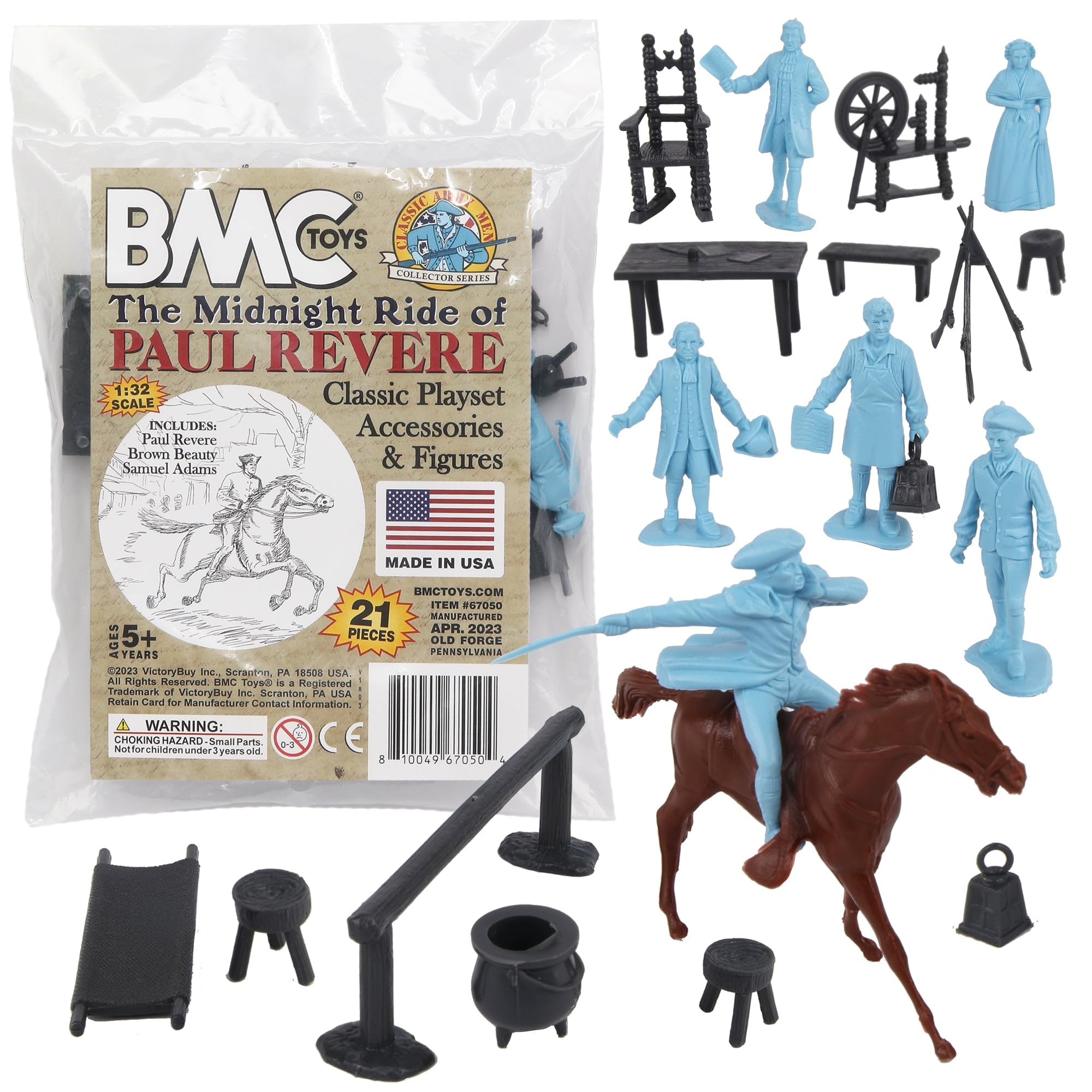 Amazon.com: BMC Classic The Midnight Ride of Paul Revere - 21pc