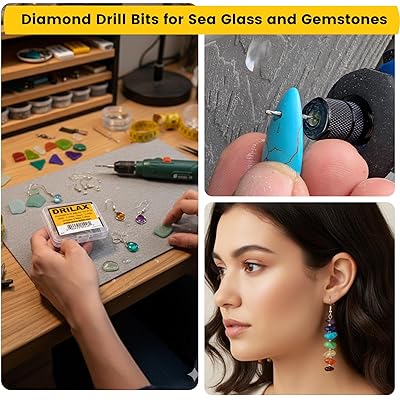 Drilax 10-Piece Diamond Drill Bit Set For Tile & Glass | Drilax Tools