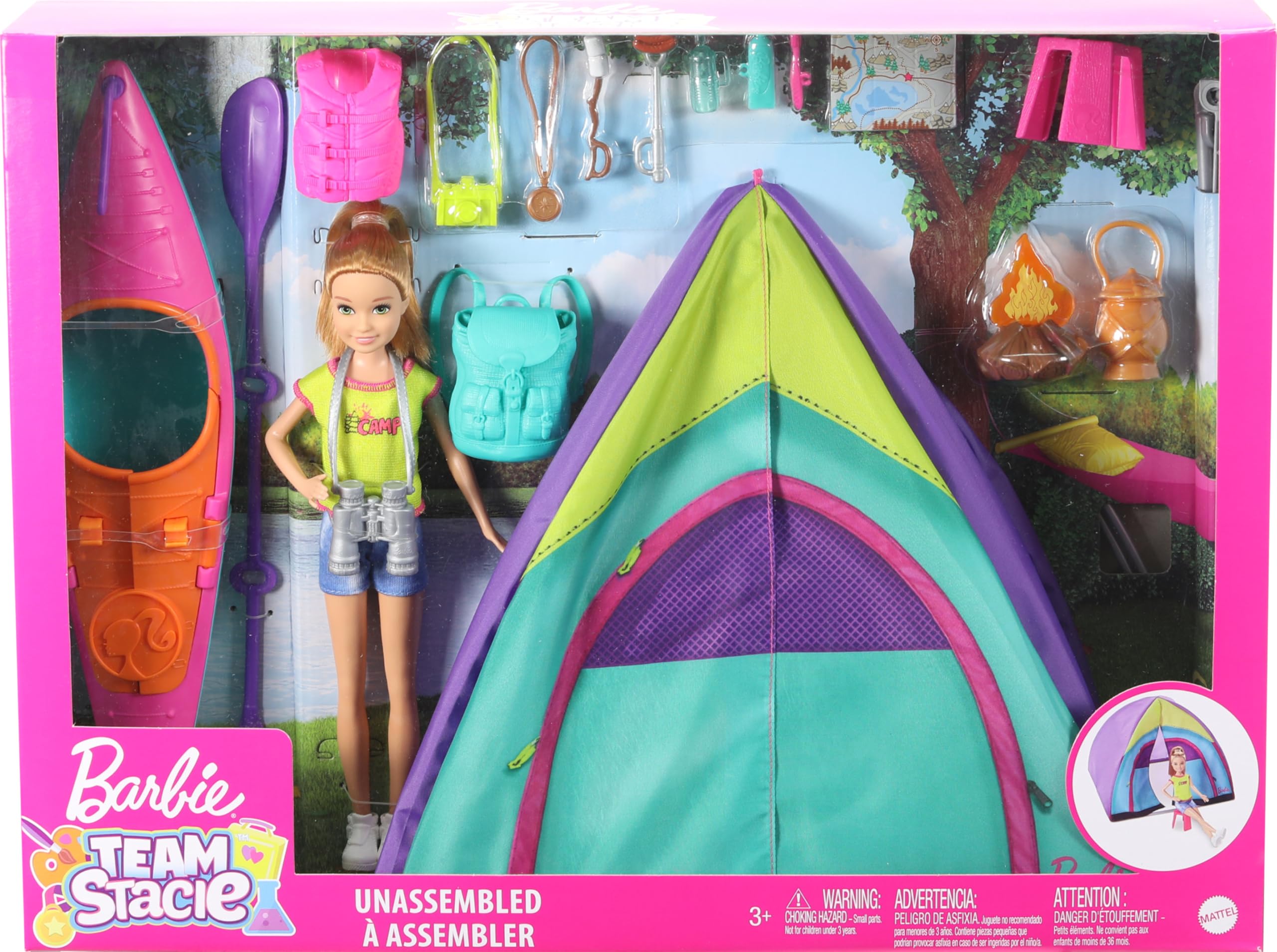Barbie Team Stacie lalka i akcesoria