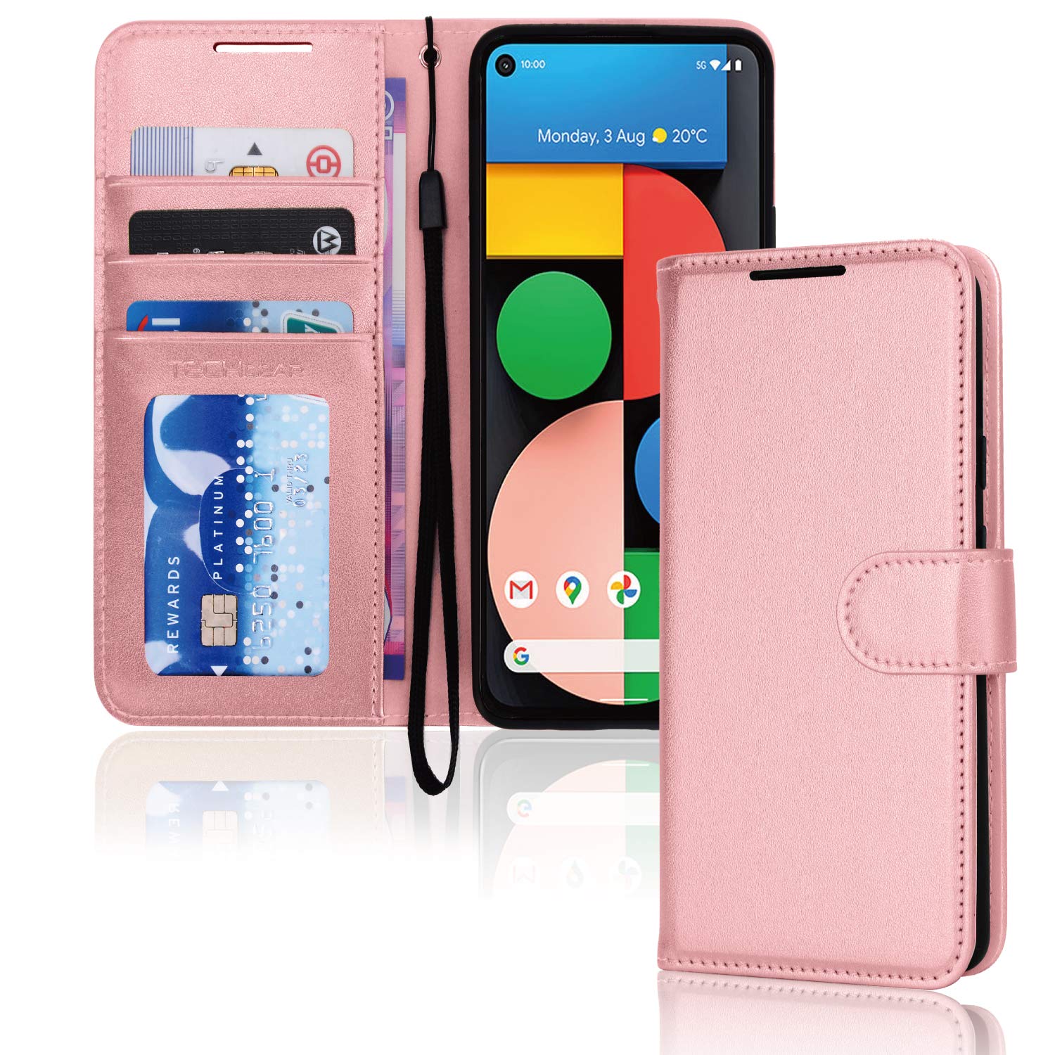 Phone Case Flip Case Pixel 4a Leather Wallet Pixel 4a Wallet