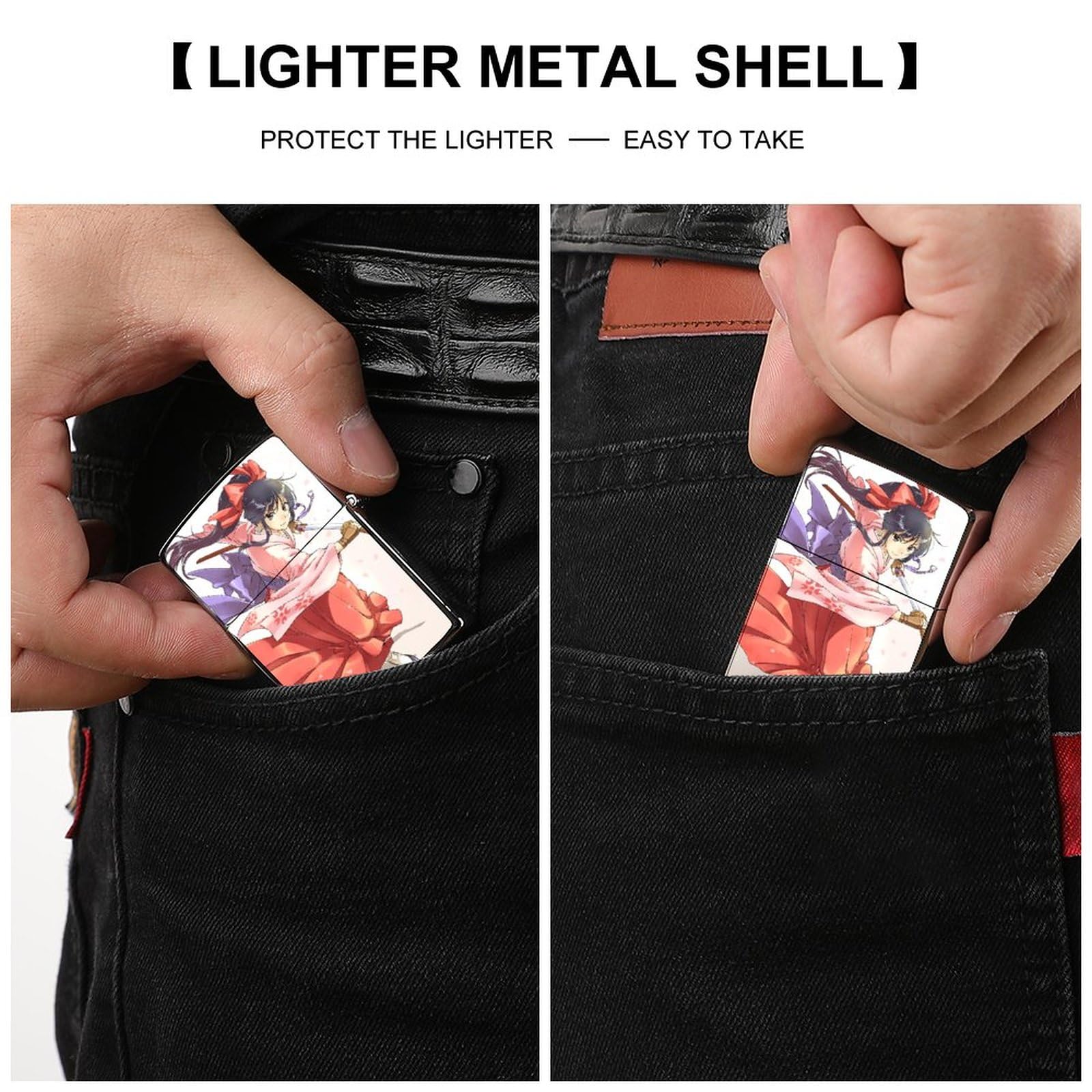 Amazon.co.jp: ライターケース ZIPPO ジッポー ライター専用 サクラ