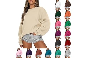 Oversized Crewnecks Sweatshirts for Teenagers