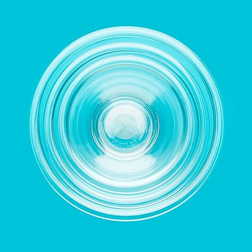 Miniatura 8 de Pyrex Glass Mixing Bowl Set (Juego de 3 piezas, apilable, apto para microondas y lavavajillas)