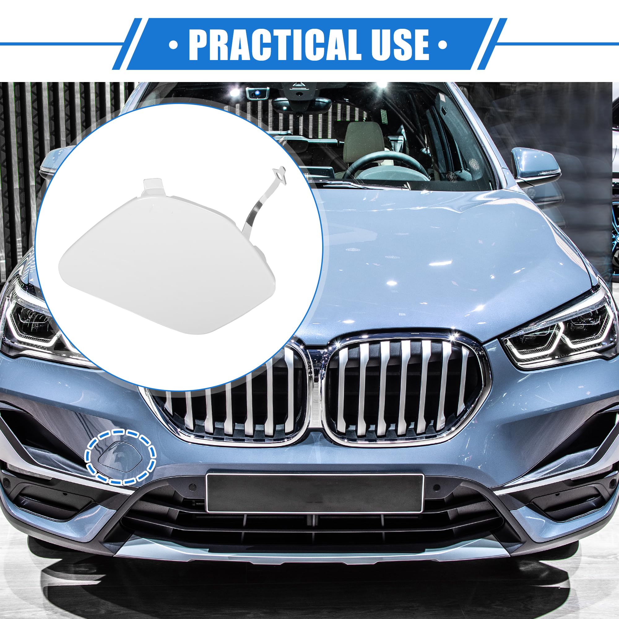 CACHE DE CROCHET De Remorquage De Pare-Chocs Arrière Volkswagen EOS 1Q0807441 EUR 19,12