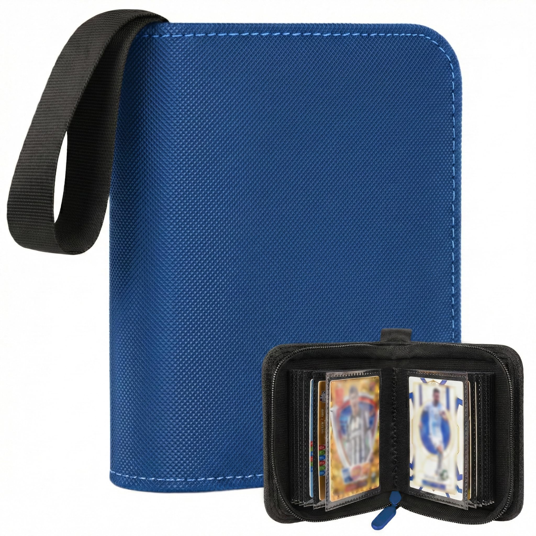 mini baseball card binder 1 Pocket Binder–Collectible Trading Card Album,Single Card Holder with 20 Pages,Holds 40 Cards, Side-Loading for TCG,MTG,Sports,Baseball,Football, Small Sports Card Book,Royal Blue : Toys & Games Color:Style 3 Do you think Kashtira galaxy quality storage for 160
