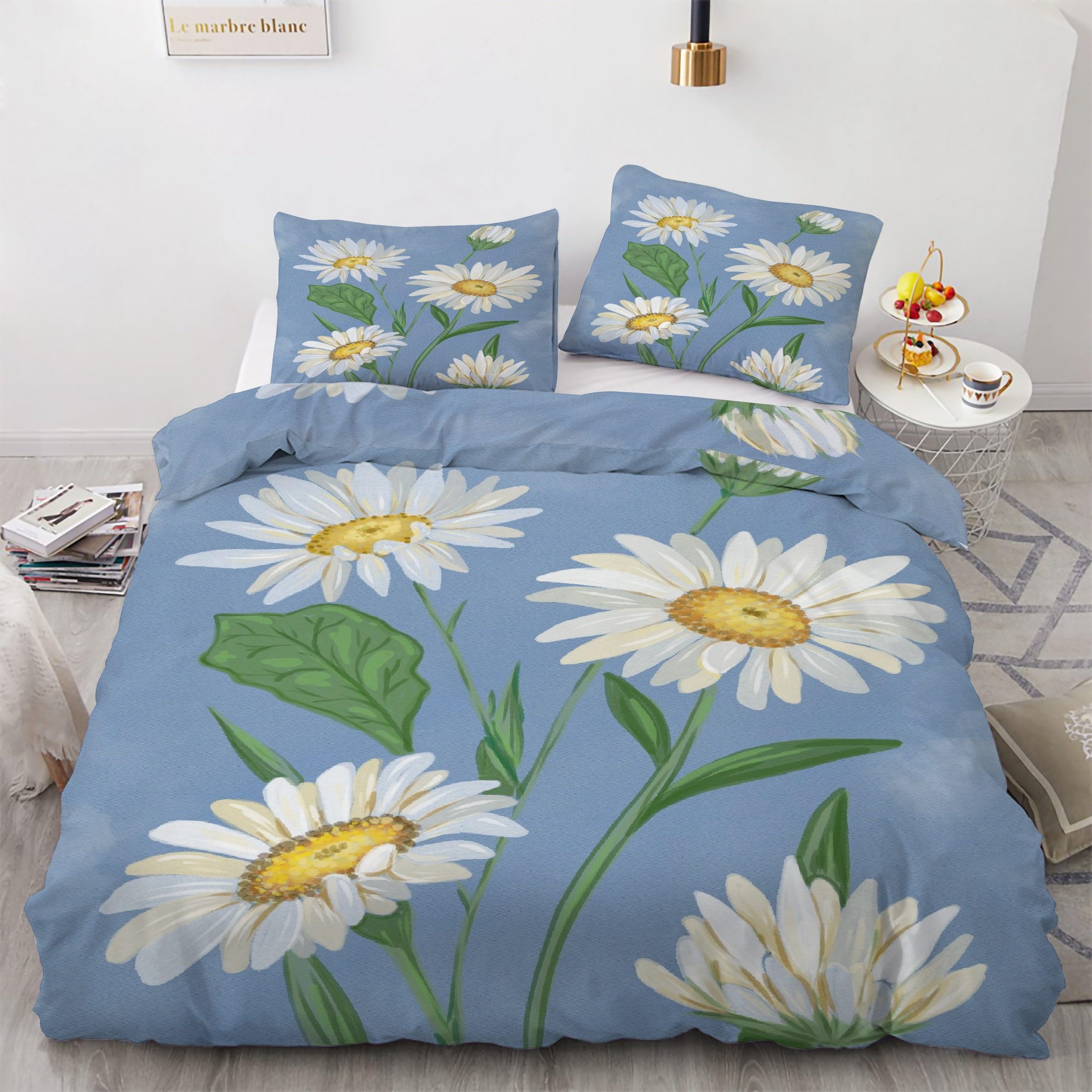 Housse de couette 90x190 à fermeture éclair : fini la couette qui glisse du lit