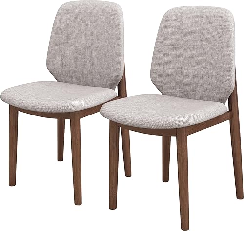 KungFuWood Sillas de comedor silla de cocina sin brazos y sillas de comedor tapizadas con respaldo acolchado ideal para reuniones familiares juego