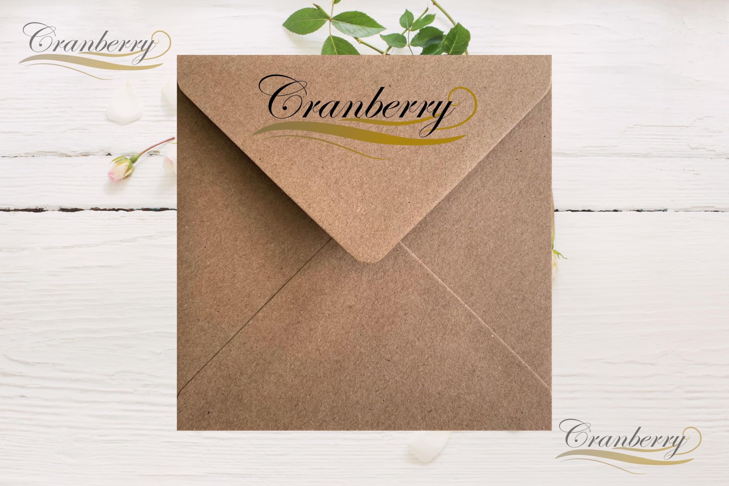 100 Pack 6x6 Inch Square Kraft Envelopes - 155mm x 155mm - Gummed 110gsm - Eco-Friendly Natural Brown - Image 2