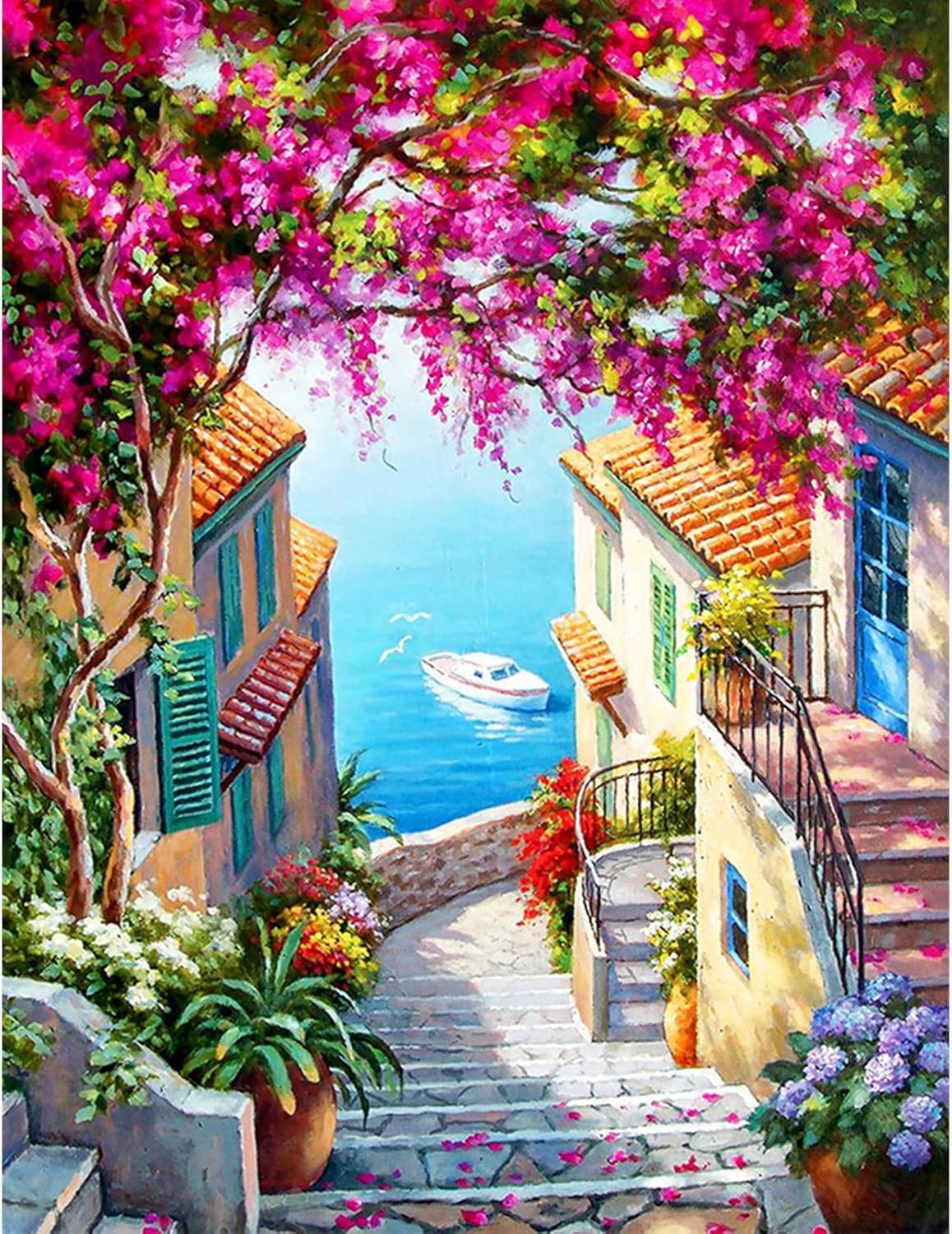 HZYH Paint by Number for Adults, Acrylic Easy Paint by Numbers for Adults Beginner, DIY Painting by Numbers for Gift Home Wall Decor 16”W x 20”L