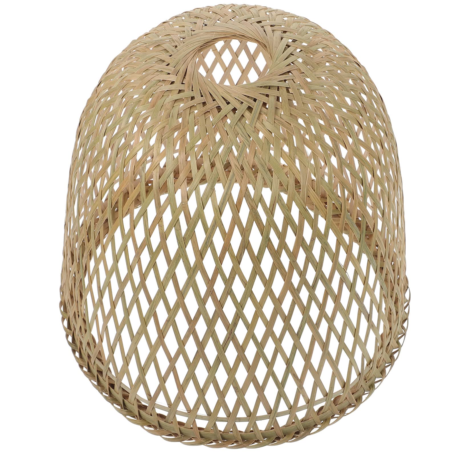 Rattan Woven Ceiling Pendant Lighting: Woven Ceiling Light Lamp Shade Rustic Hanging Ceiling Lamp Creative Wicker Chandelier Bird Nest Lampshade Pendant Light for Bar Cafe Tea House 24cm