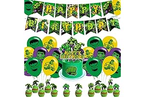 Hulk Decorations: The Ultimate Green Hero Birthday Party Extravaganza
