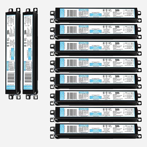 ICN3P32N, 120-277V, frecuencia de entrada de 50-60Hz, tipo de cable sólido, balasto fluorescente electrónico de arranque instantáneo para 3 tipos de