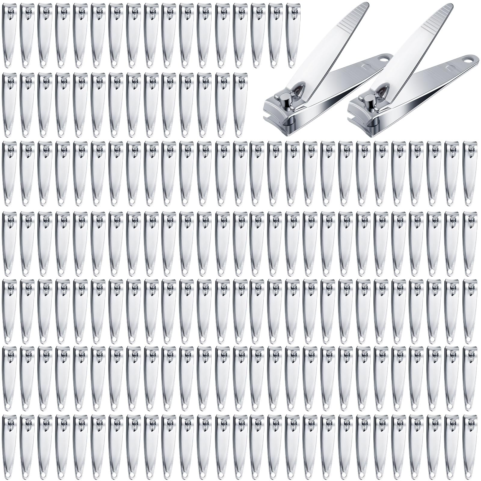 Hestya 450 Pcs Nail Clippers Bulk Stainless Steel Fingernail Clipper Bulk