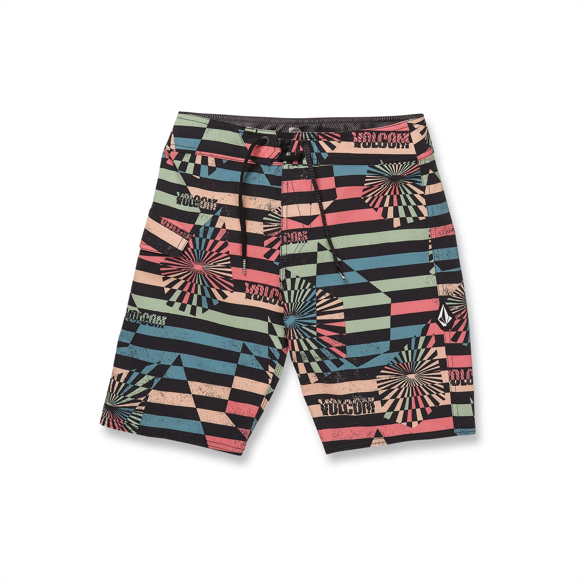 Volcom Boy's Mod Stone Stripe Multi 26