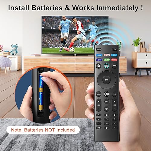 Miniatura 8 de para VIZIO-Smart-TV Remote-Reemplazo, Control Universal XRT140 para VIZIO Todos los televisores inteligentes LED LCD HD 4K UHD HDR para televisores