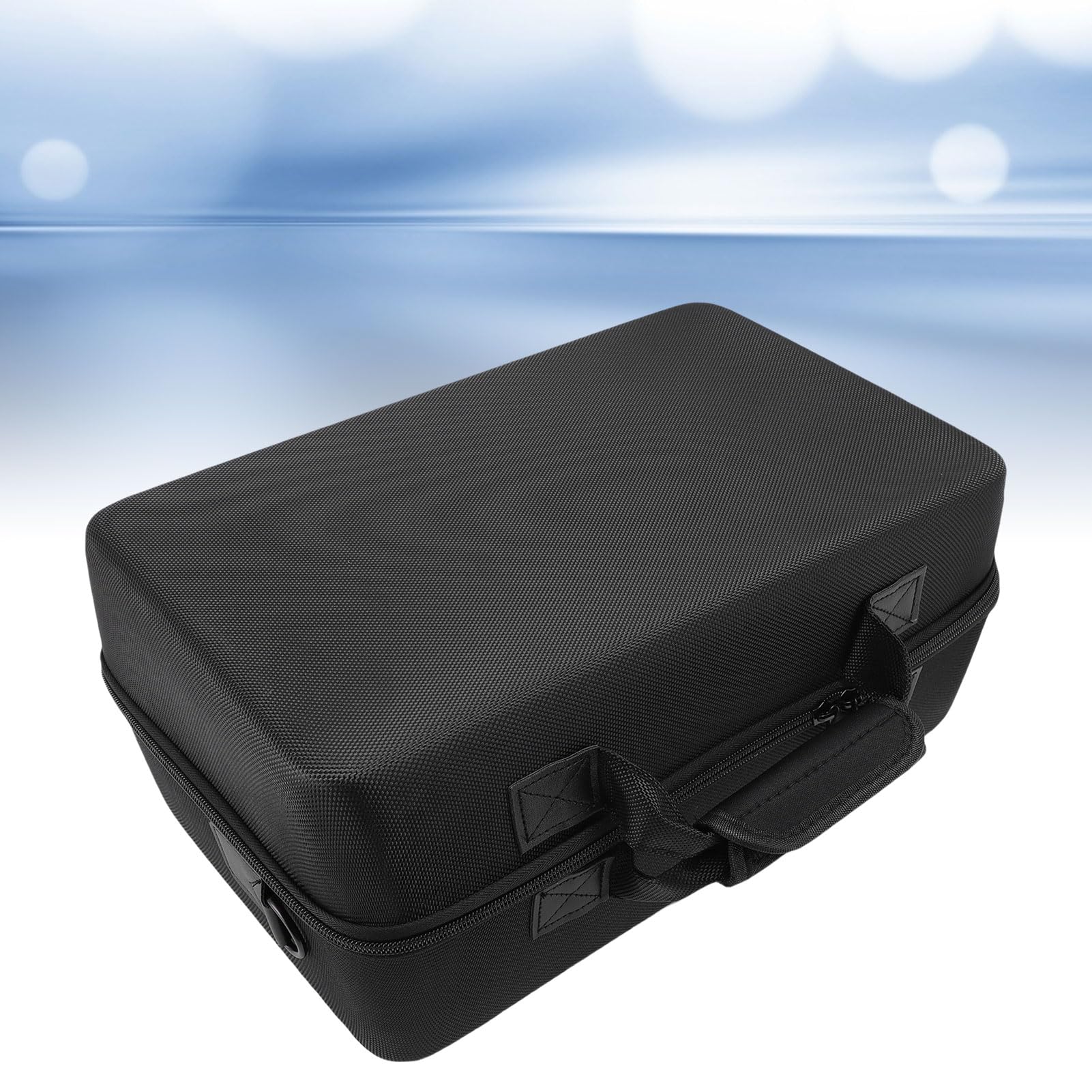 Gucagle Custodia rigida da trasporto per console SLIM Borsa da viaggio di grande capacità con tracolla regolabile Materiale EVA in nylon resistente e impermeabile Adatta per cavi USB per (Nera)