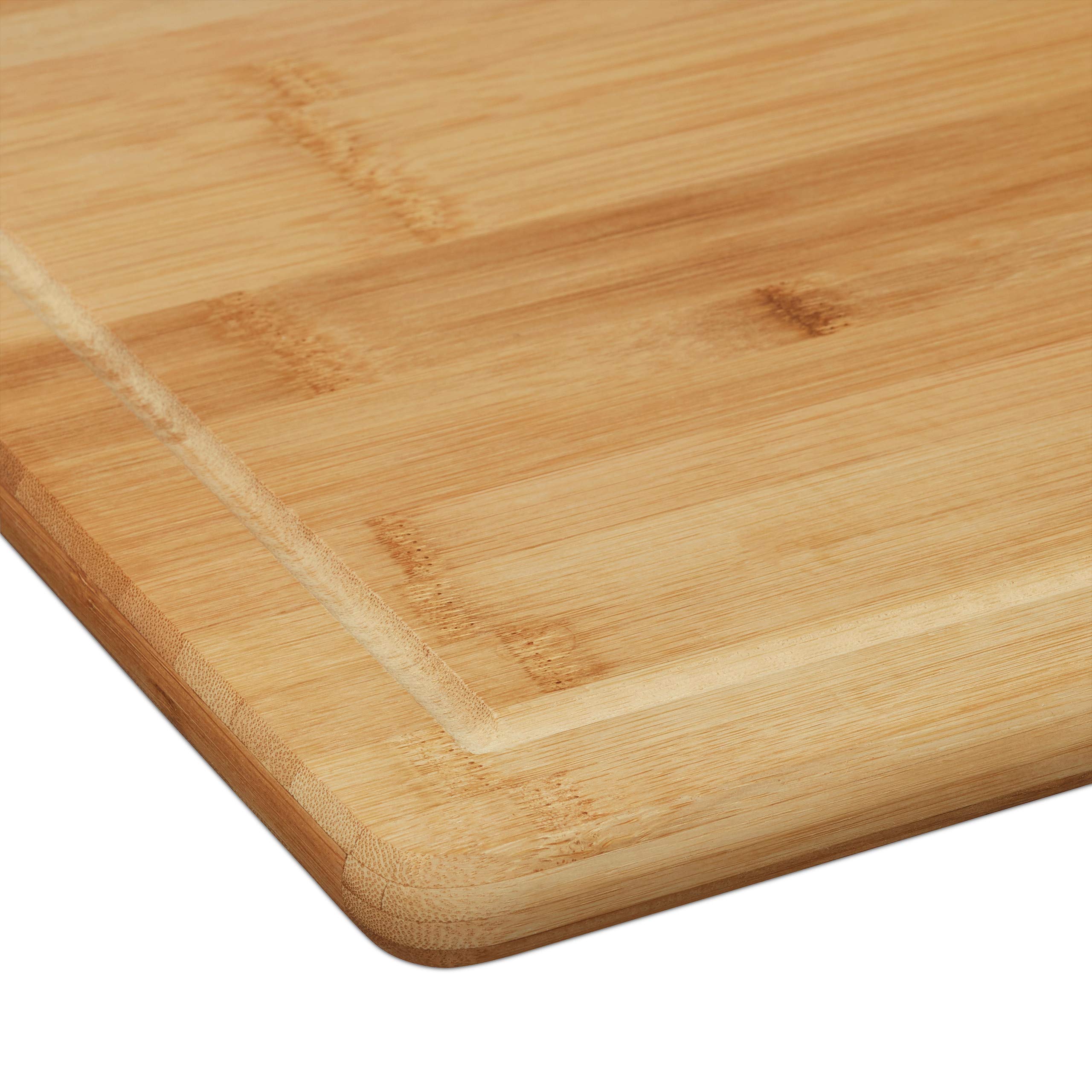 Relaxdays Tabla Cortar Cocina, Cubre Encimera, Tapa, Protector Vitrocerámica, Bambú, 1 Ud., 2 x 56,5 x 50 cm, Marrón