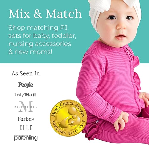 Miniatura 6 de Posh Peanut Robe for Maternity, Nursing, Hospital Labor & Delivery Gown, Soft Bamboo, Women's Robes for New Pregnancy Mom