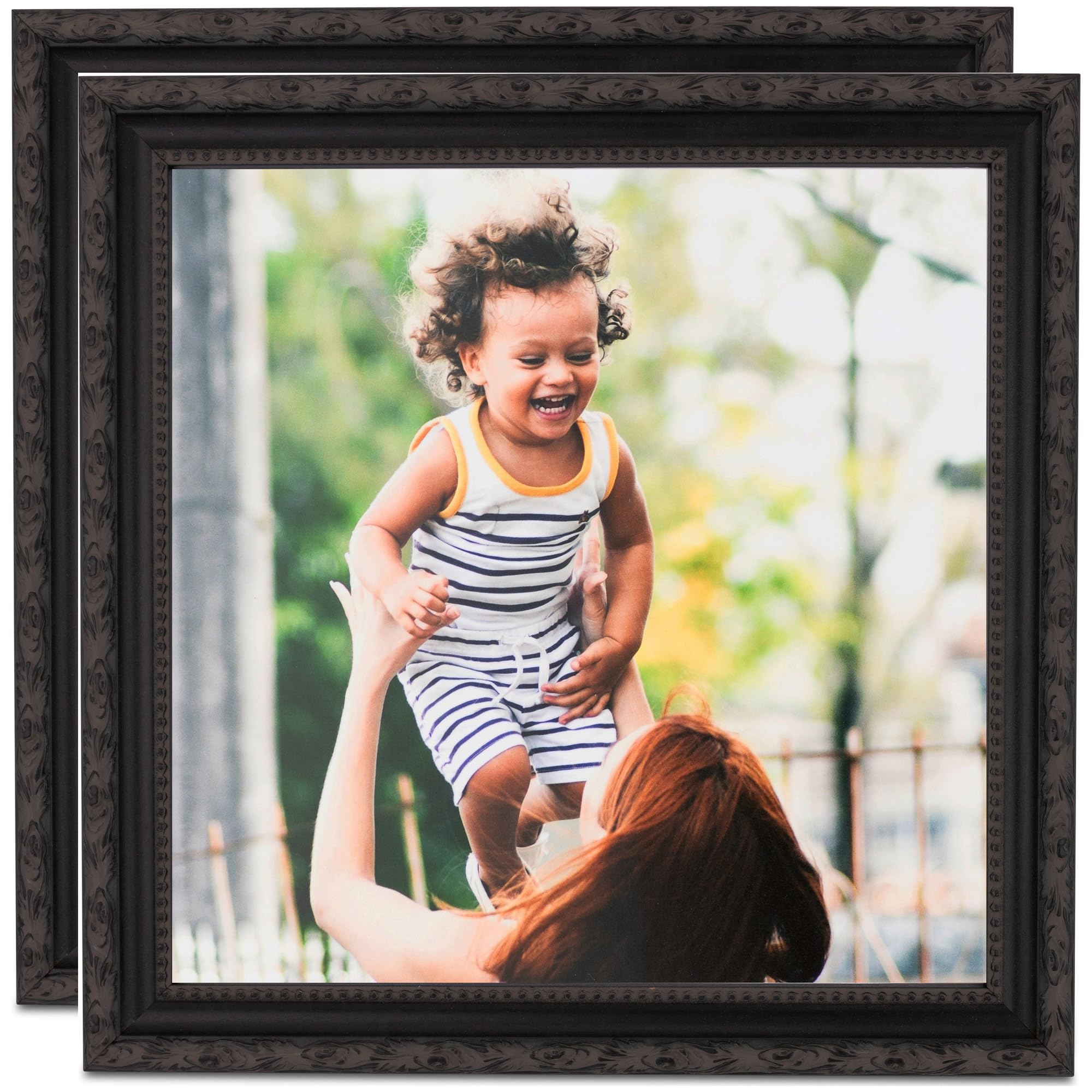 額縁 mmm ArtToFrames 2WOM5106-11x13インチ ブラック写真フレーム 1.25インチ