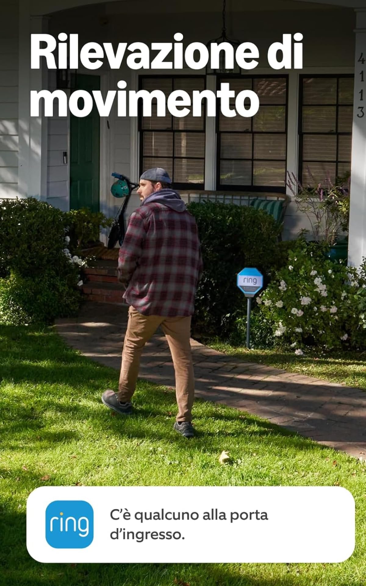 Ring Wired Video Doorbell (ultimo modello) | Con alimentatore plug-in | Retinal 2K, zoom avanzato 6x | Ampio campo visivo | Prova gratuita di 30 giorni del piano di abbonamento Ring
