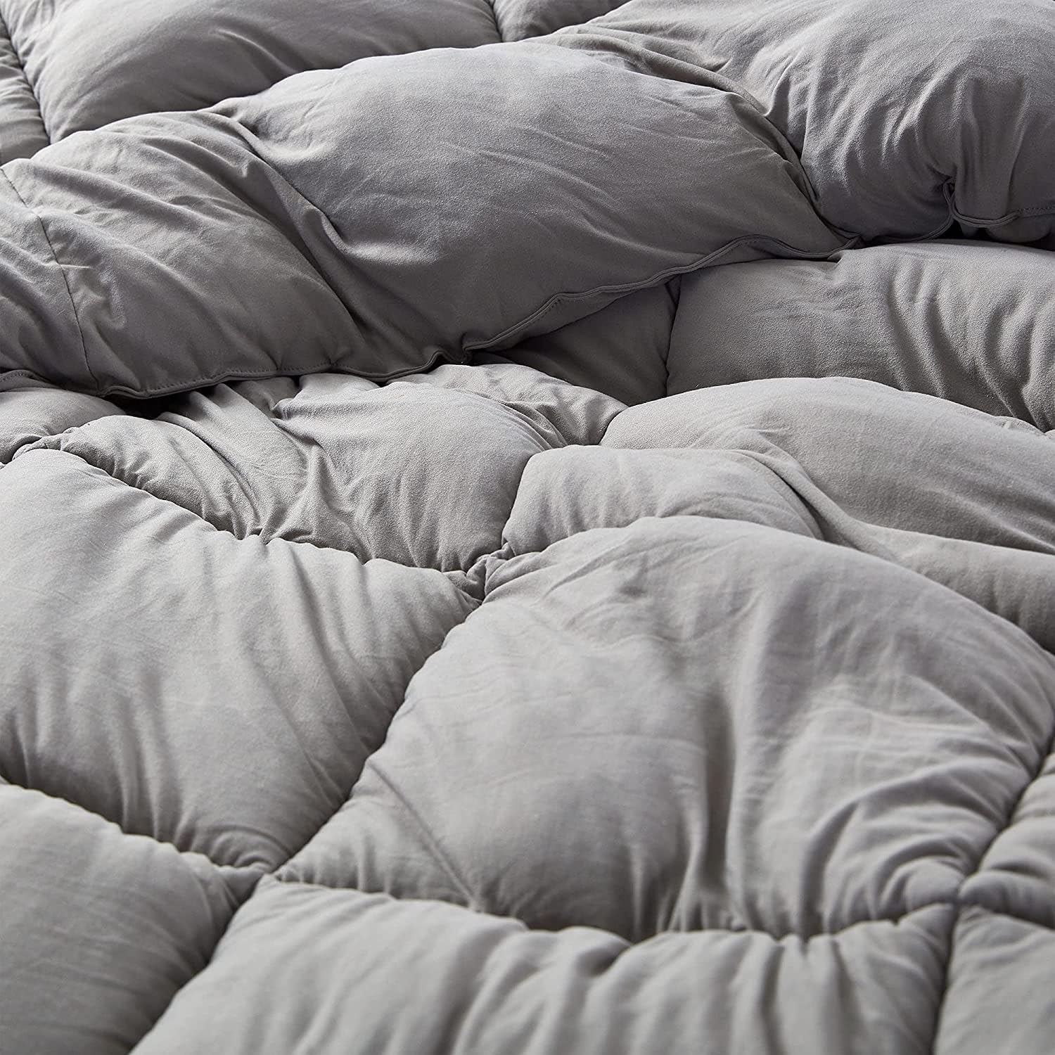 Byourbed Summertime - Coma Inducer® Oversized Queen Comforter - Black & Gray