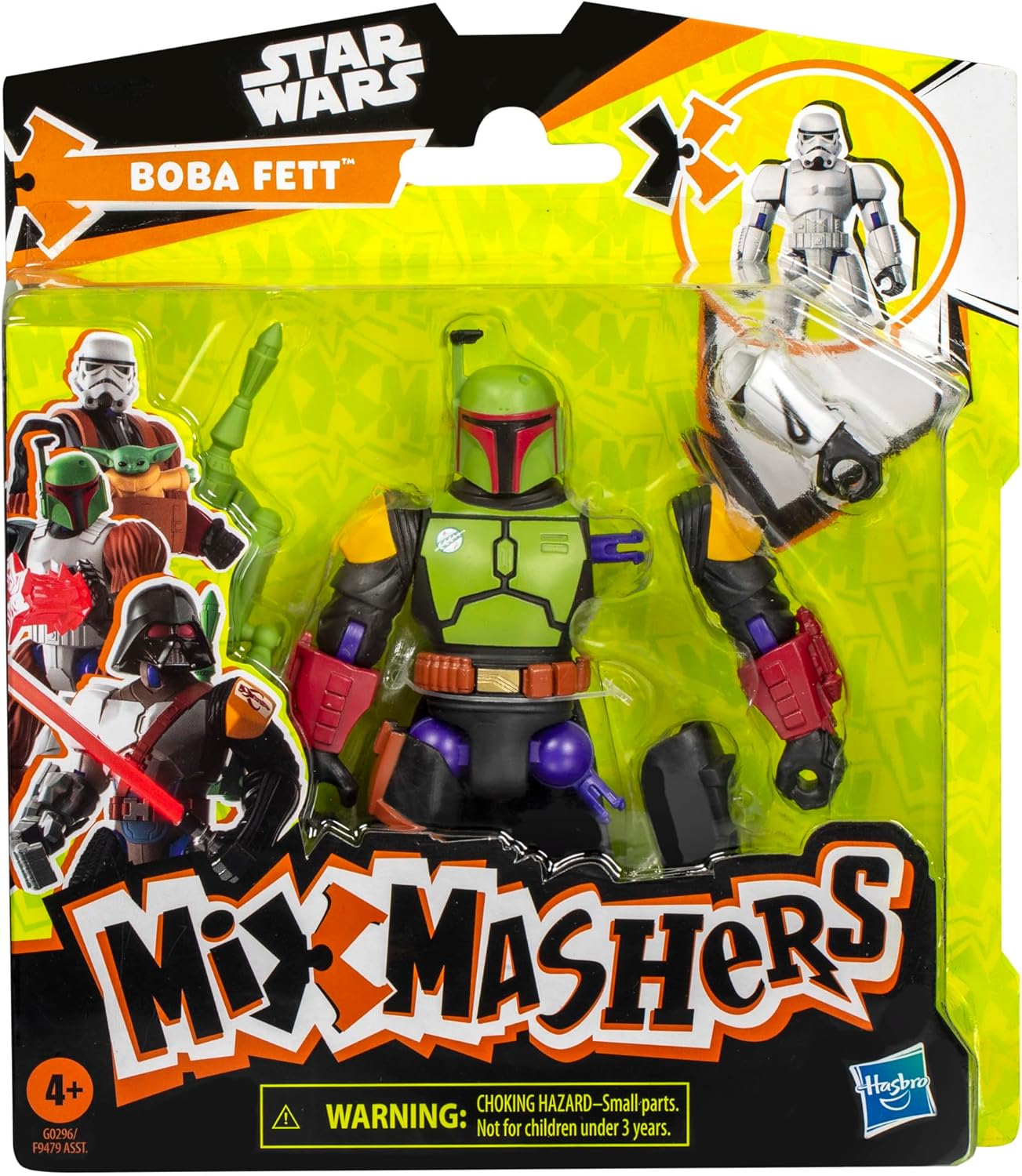Star Wars MixMashers Boba Fett Customisable Mix and Match Action Figure & Accessories