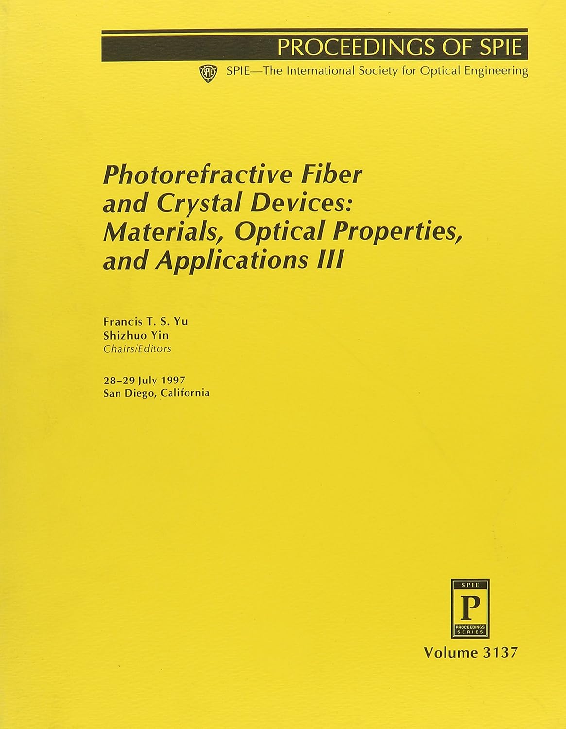 Photorefractive Fiber and Crystal Devices Materials
