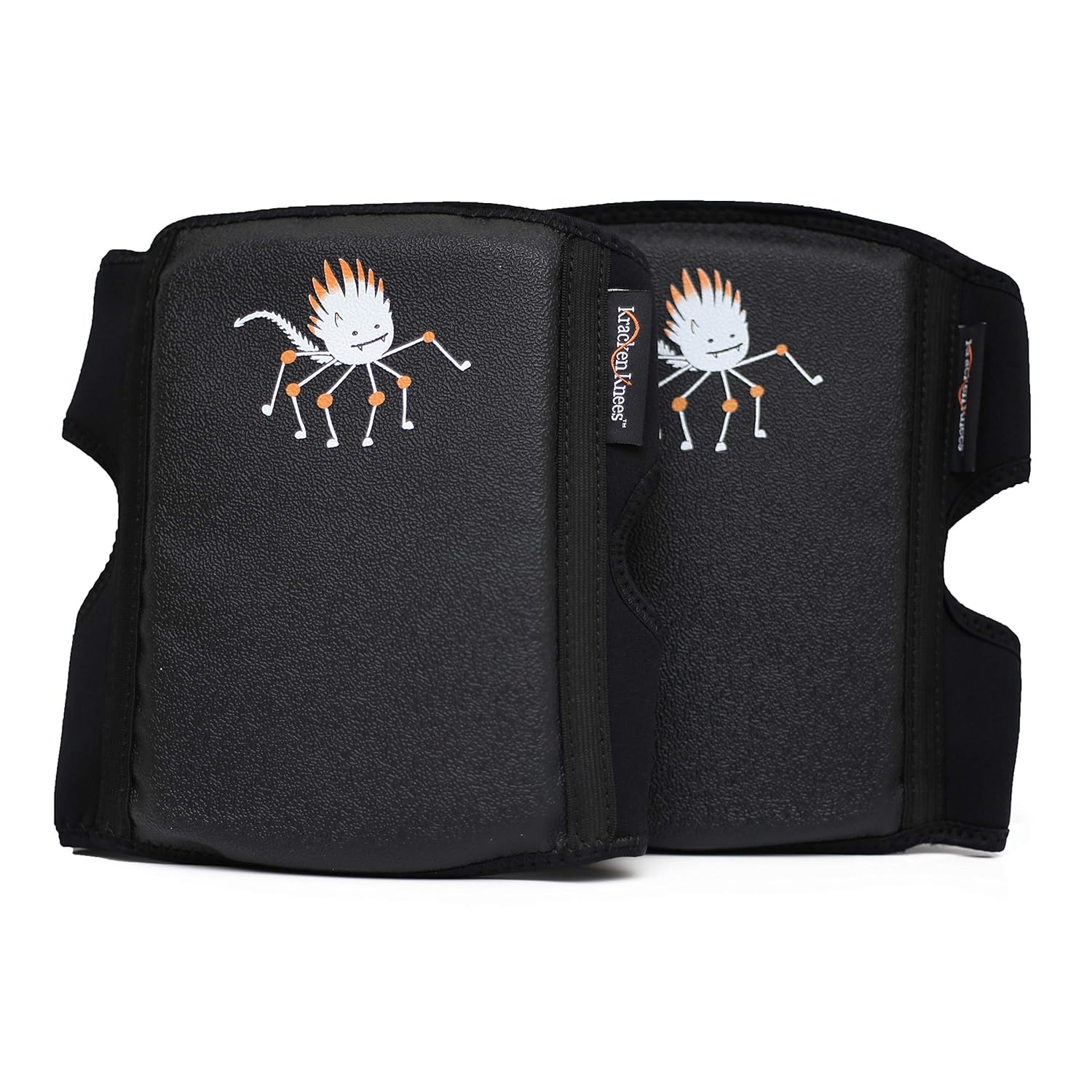 🔥 Cаѕhbасk uр tо 70% Kracken Knees Adjustable Knee Pads for Adults, Pair, Comfortable Leg Protection for Playing with Kids, Indoor Projects, Yoga or Pilates with Monster Sound Wrist Pad for Play, Makes a Great Gift