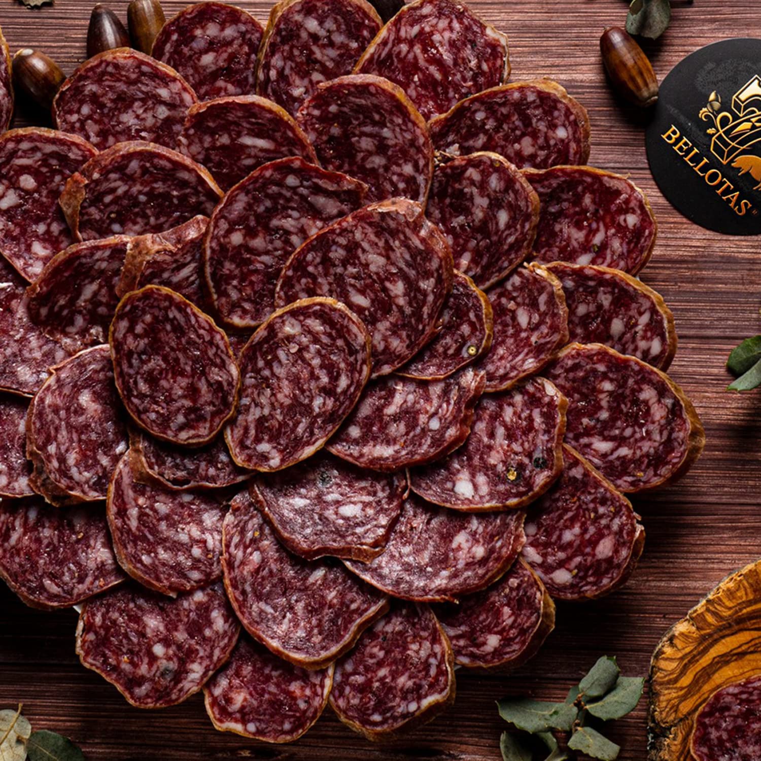 Salchichón 7 BELLOTAS | Salchichón de Bellota 100% Ibérico | Salchichón ibérico Cular Bellota