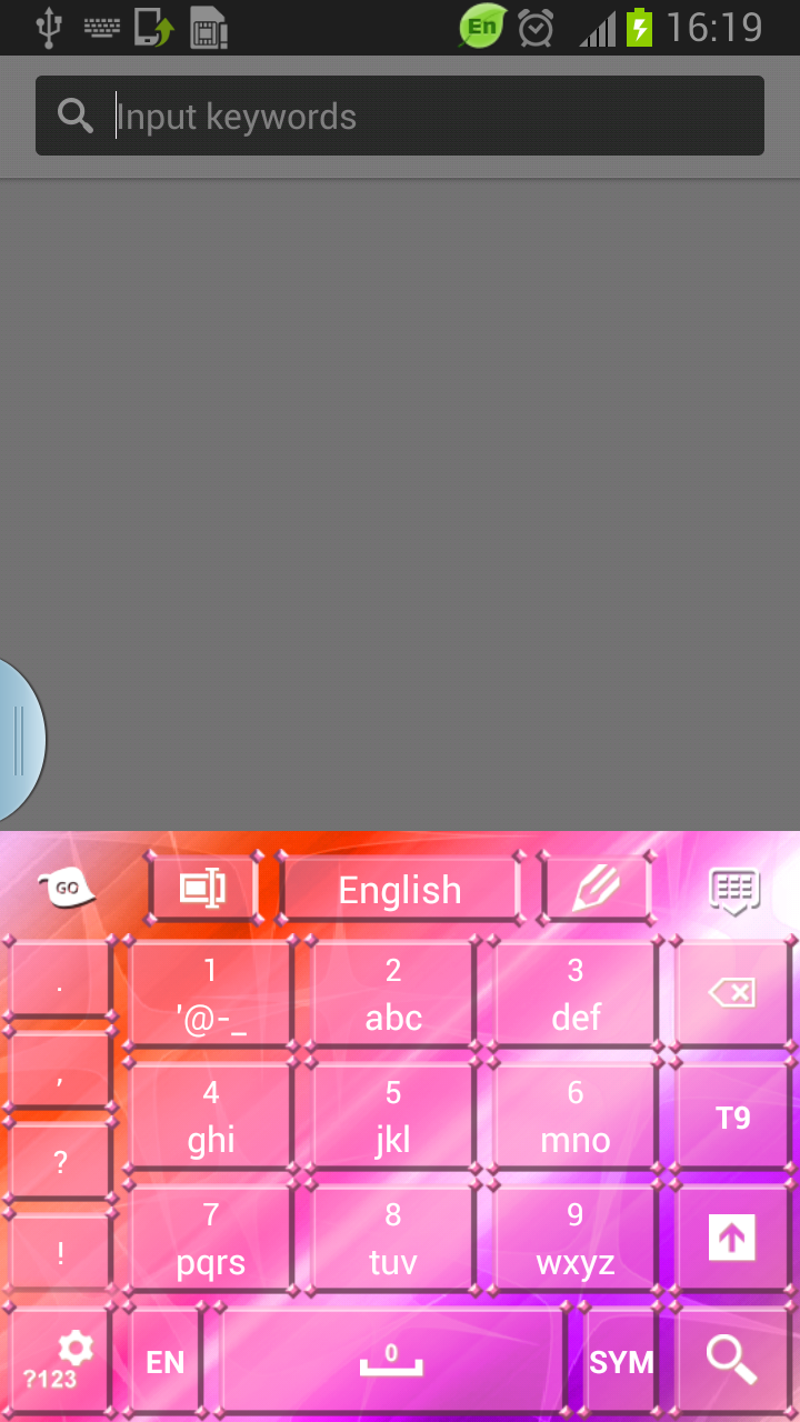 Pink Hot Color Keyboard App on Amazon Appstore
