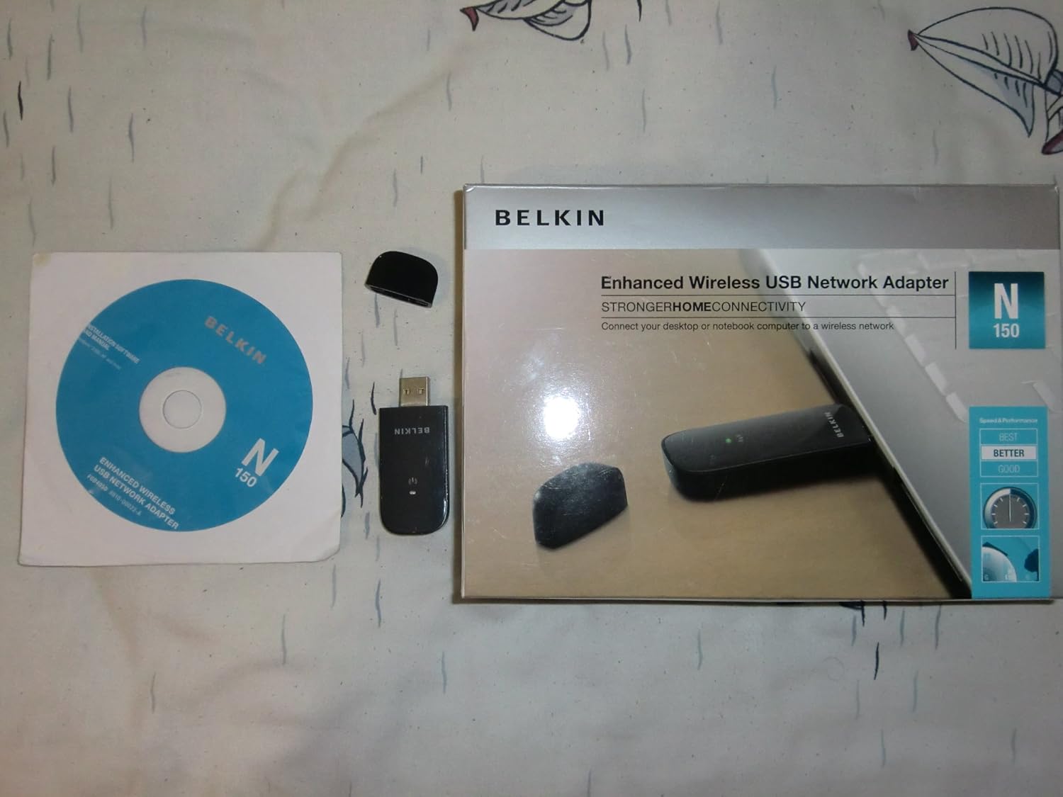 BELKIN 150N Wireless USB Adapter (F6D4050) Electronics