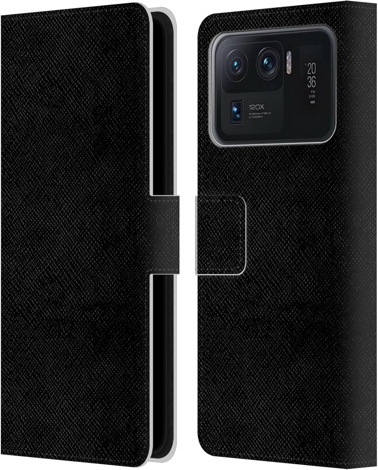 Head Case Designs Licenciado Oficialmente Ninola Rayas Boho Dots Patrones de Forma Libre Carcasa de Cuero Tipo Libro Compatible con Xiaomi Mi 11 Ultra