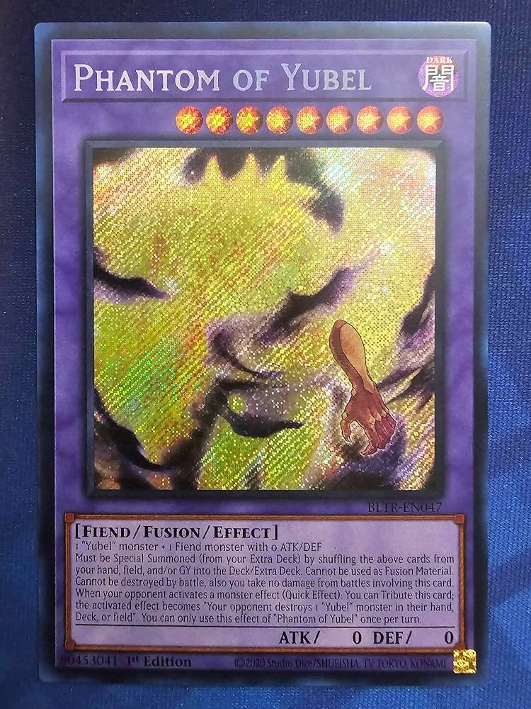 遊戯王 BLTR-EN047 ファントム・オブ・ユベル Phantom of Yubel (英語版 1st Edition シークレットレア) BATTLES of LEGEND： TERMINAL REVENGE Phantom of Yubel BLTR-EN047 Prices | YuGiOh Battles of