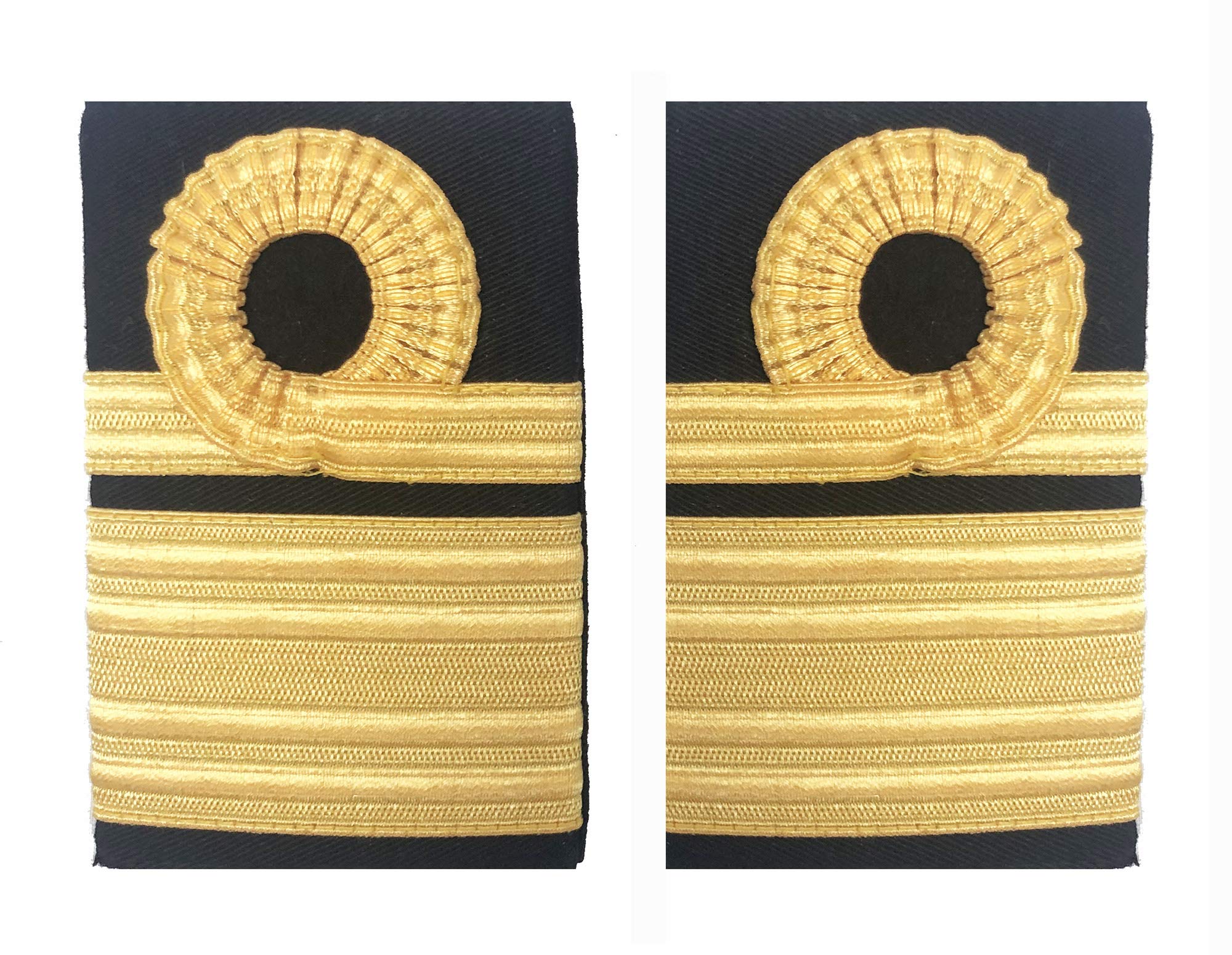 CL DistributionCL Distribution Pair Issue Royal Navy Rear Admiral - Lace Rank Slides/Epaulettes