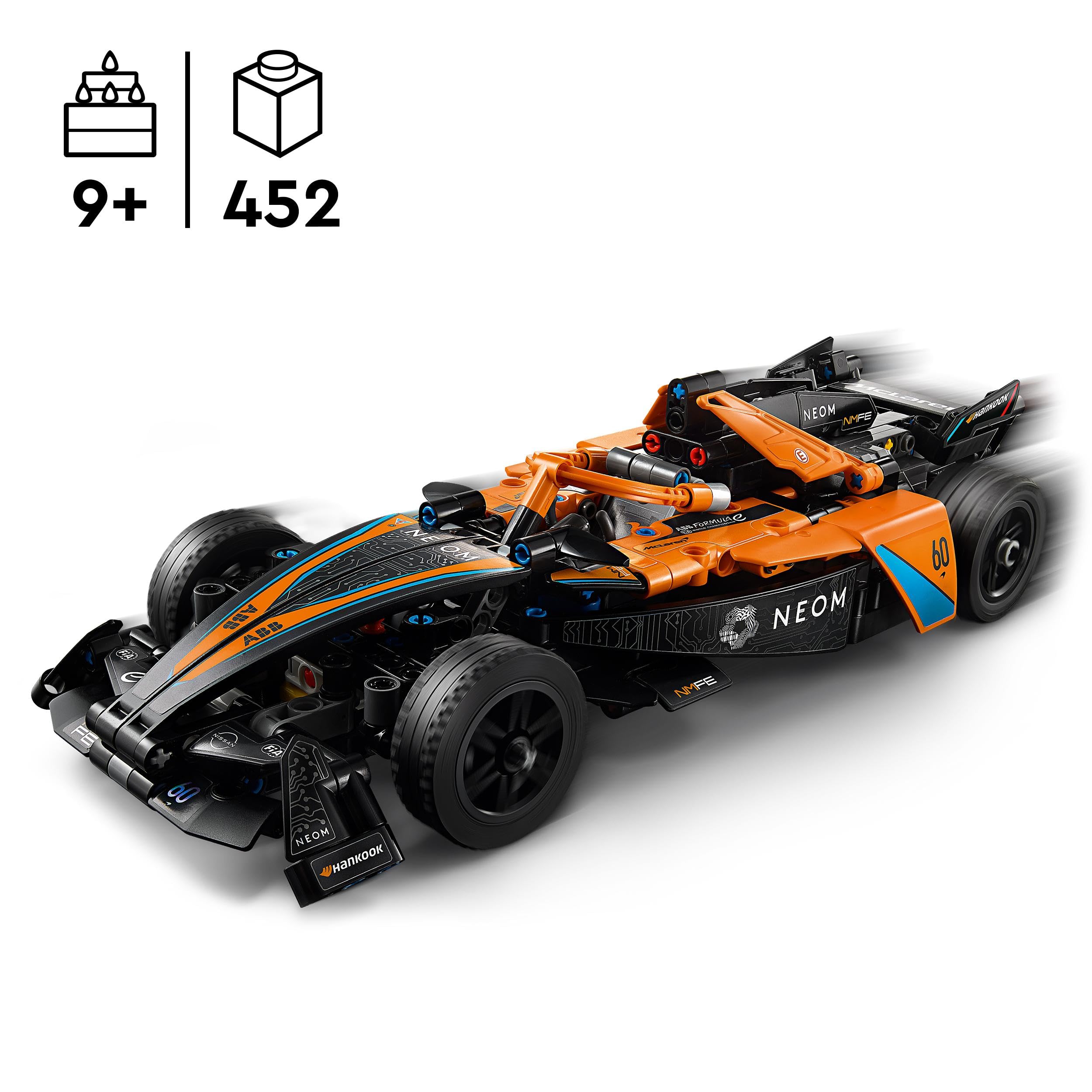 LEGO Technic NEOM McLaren Formula E Race Car 42169