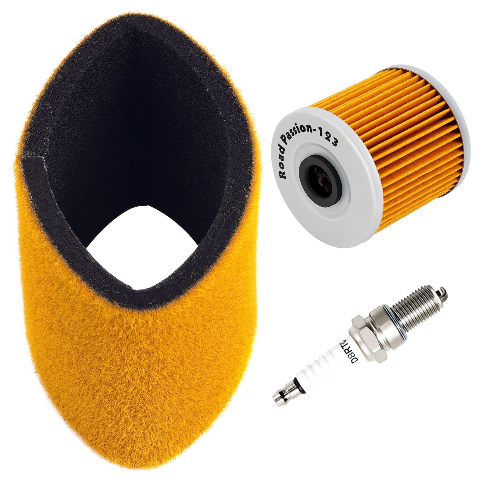 Road Passion Luftfilter 11013-1275 Für Kawasaki Bayou 220/250/300 (1999-2011) – Hochleistungsfilter, 1 Stück