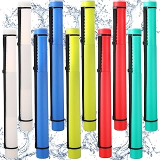 10 Extendable Poster Tube Expands from 24.8'' to 40.5'' with Shoulder Strap for Posters Documents Artwork Map Holder Blueprint Storage Carrying Case for Architects Teachers Students Artists