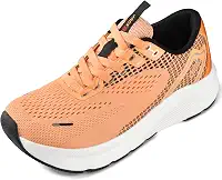 Sapatos masculinos com bico largo, suporte de arco, tênis de largura larga para corrida, caminhada, tênis, ortopédico, fascite plantar, treino, flux, com sola grossa acolchoada zero drop