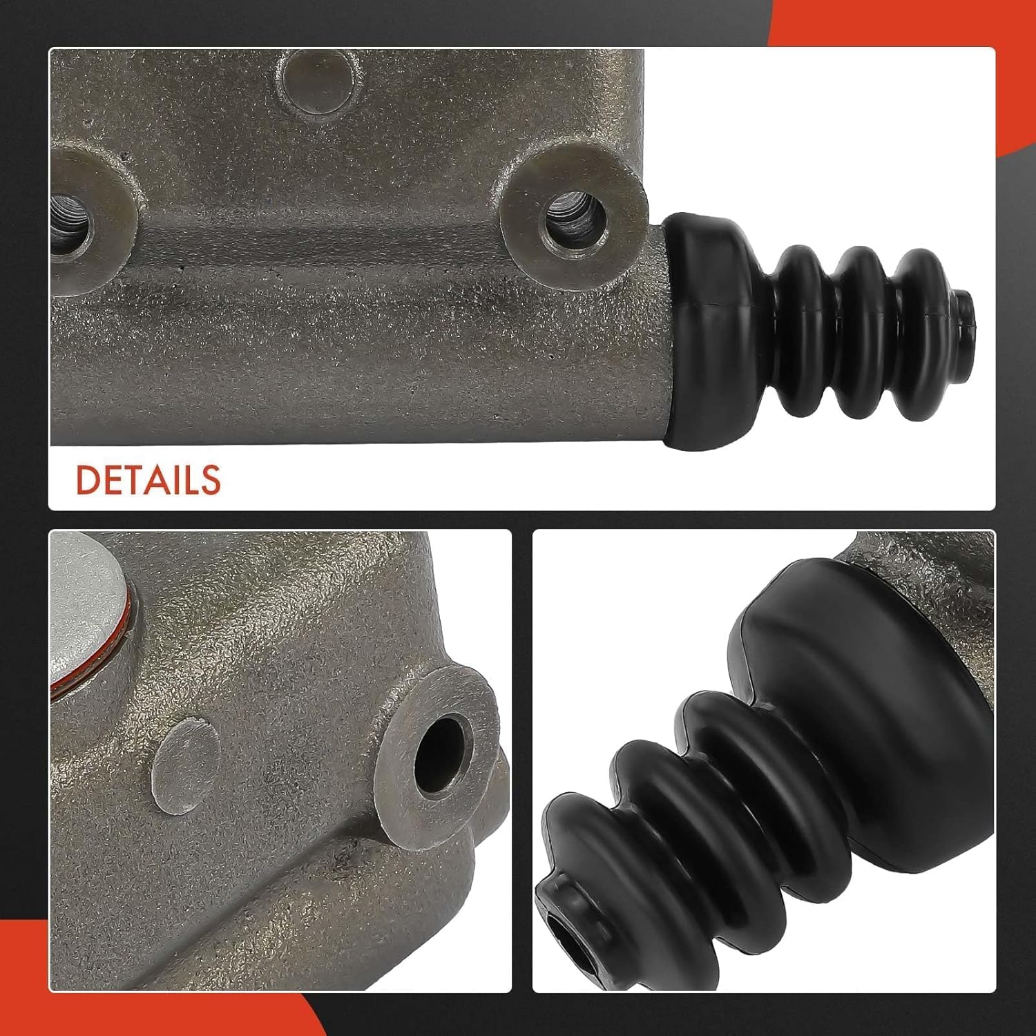 A-Premium Brake Master Cylinder with Reservoir and Cap Compatible with Jeep, AMC, Frazer, Hudson, Kaiser, Nash, Packard Vehicles - CJ3, CJ5, CJ6, Dispatcher