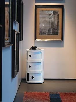 Amazon｜Kartell コンポニビリ3 ホワイト φ32/H58.5cm SFNT