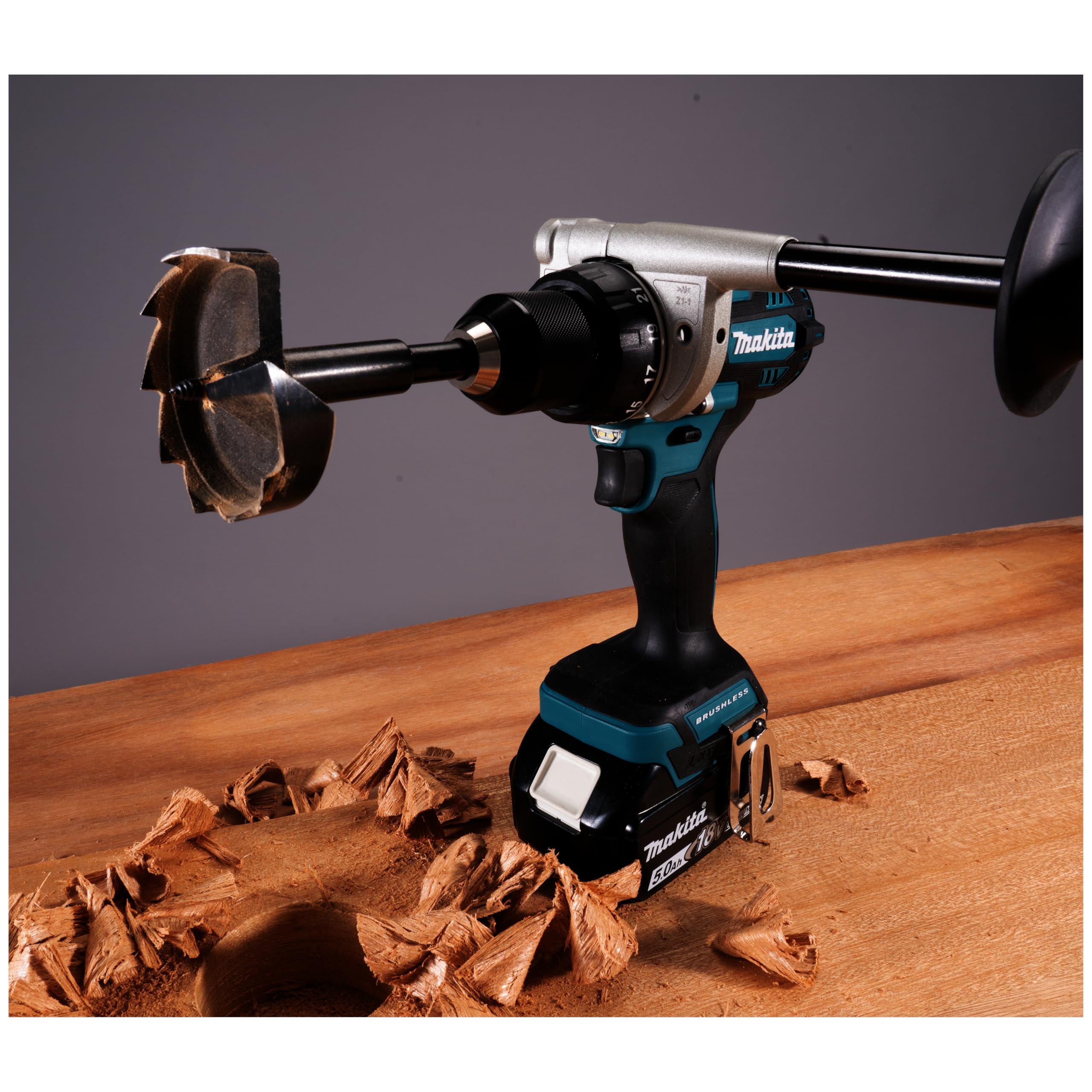 Makita Perceuse sans balais DDF492Z Li-ion LXT 18 V, piles et chargeur non inclus