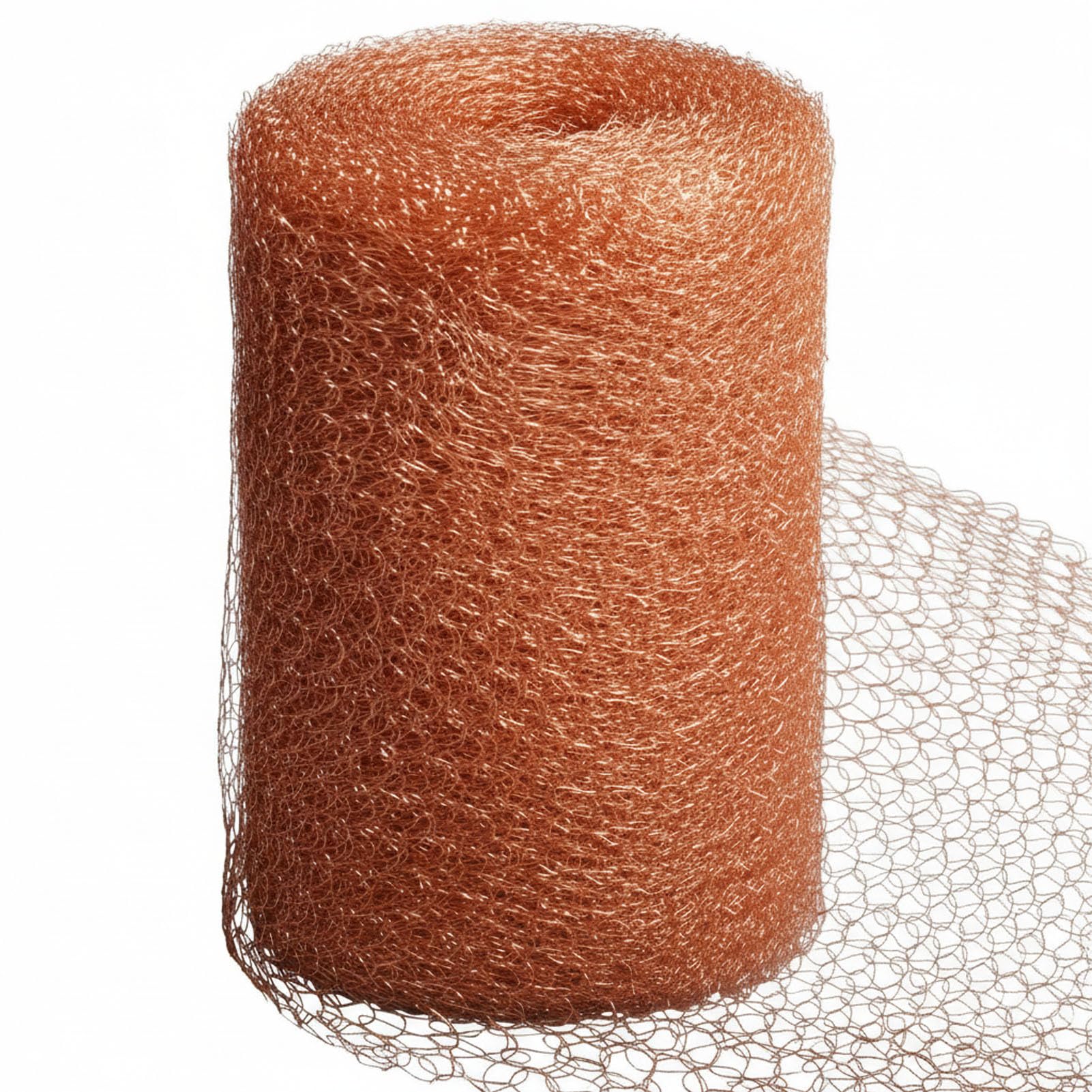12m Copper Mesh for Rodent Control, Pure Copper Wire Mesh Roll, Rustproof Double Layer Exclusion Barrier for Hole Blocking (40ft Length)​