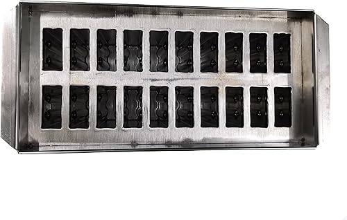 Miniatura 7 de Wixkix - Moldes de acero inoxidable para paletas comerciales, congelación rápida, barra de helado, moldes para hacer paletas de hielo (20 moldes,